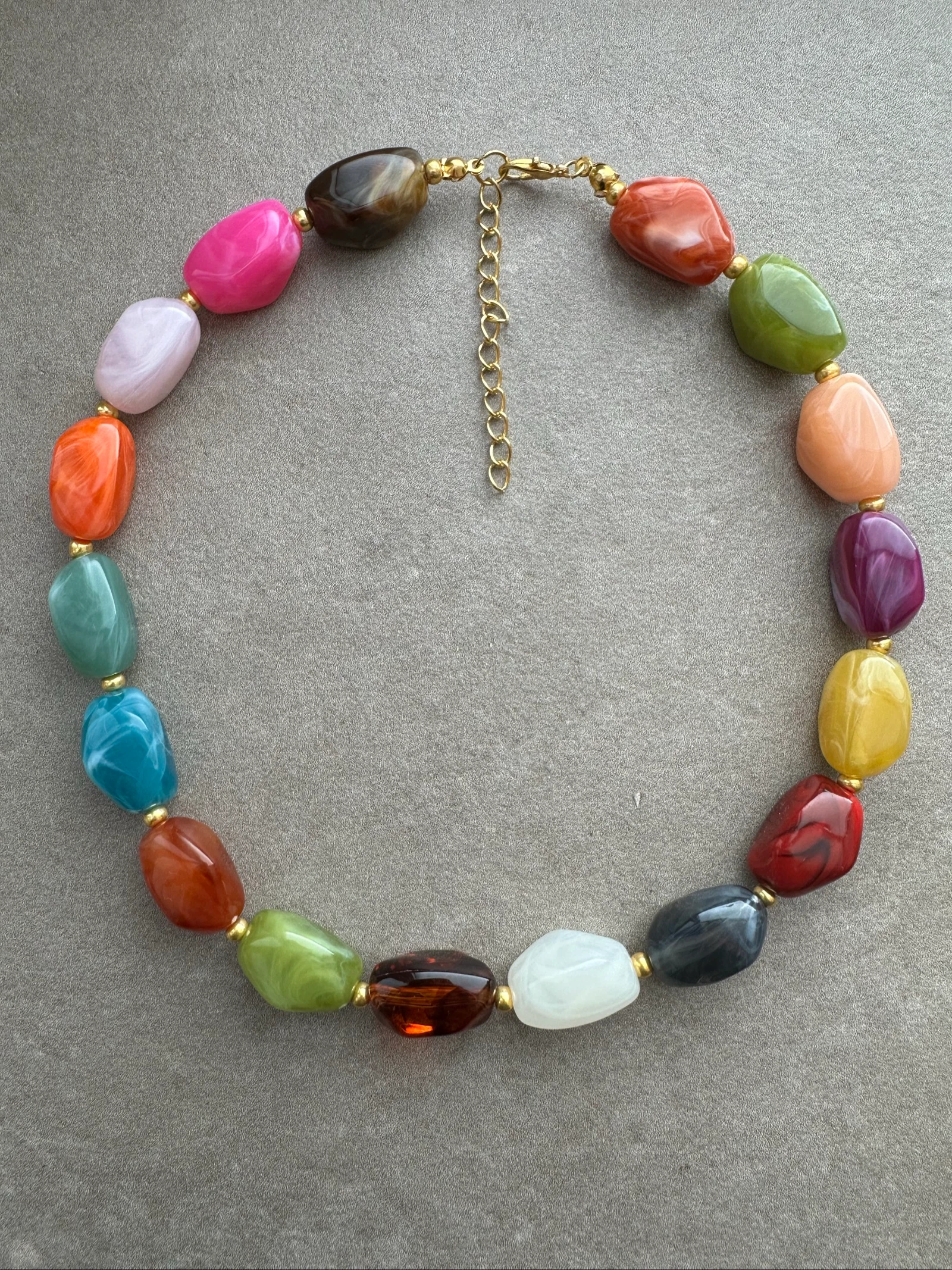 Ketting verschillende kleuren 